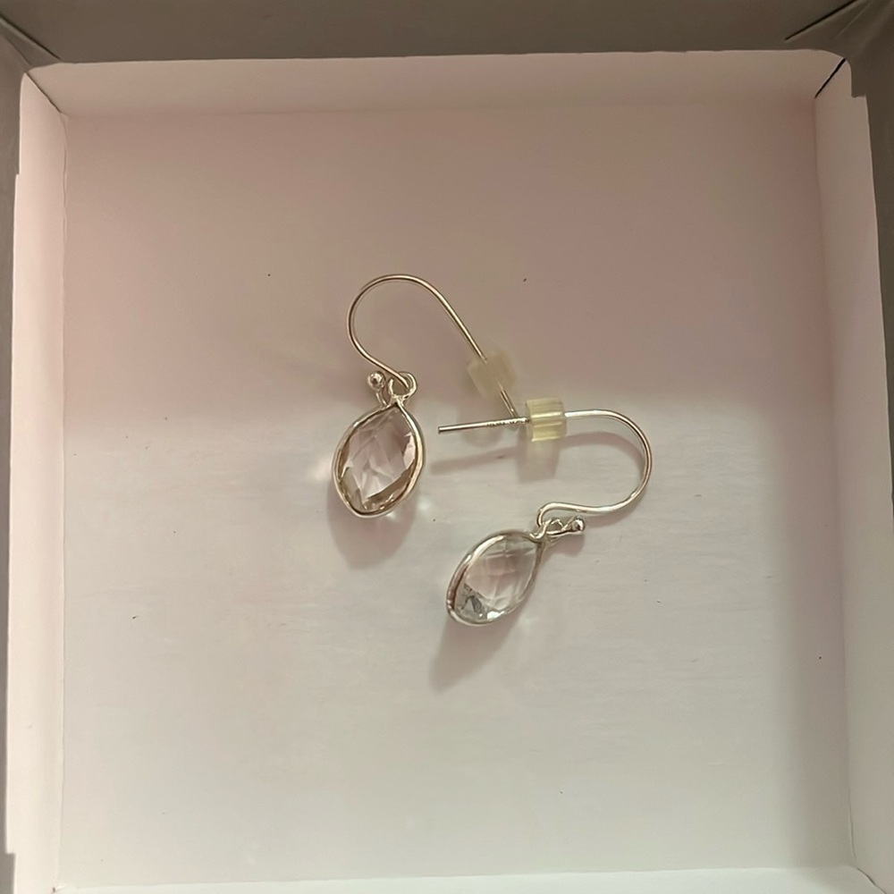 Brand new herkimer earrings